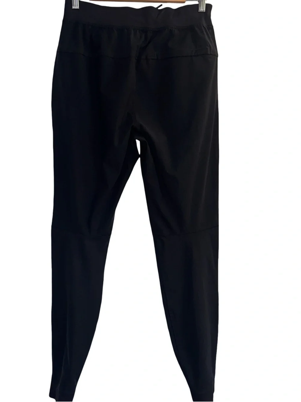 Lululemon Size M Black Joggers Athletic Drawstring Tapered Athleisure Minimalist
